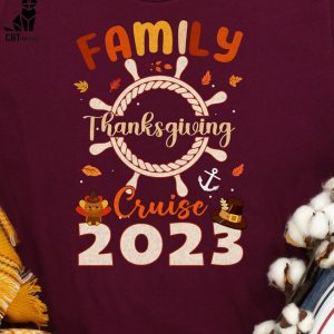 2023 Chic Family Thanksgiving Cruise Tee Unisex T-Shirt